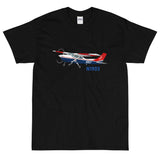 Airplane Custom T-Shirt AIR35JJ182-BR3 - Personalized with your N#