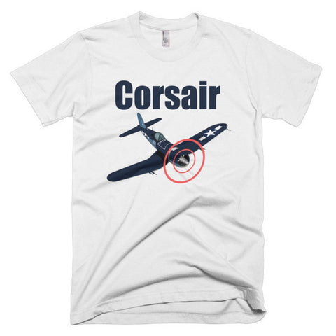 Goodyear Chance Vought FG-1D Corsair Airplane T-shirt - Personalized with Your N#