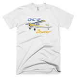De Havilland DHC-2 Beaver Airplane T-shirt - Personalized with Your N#