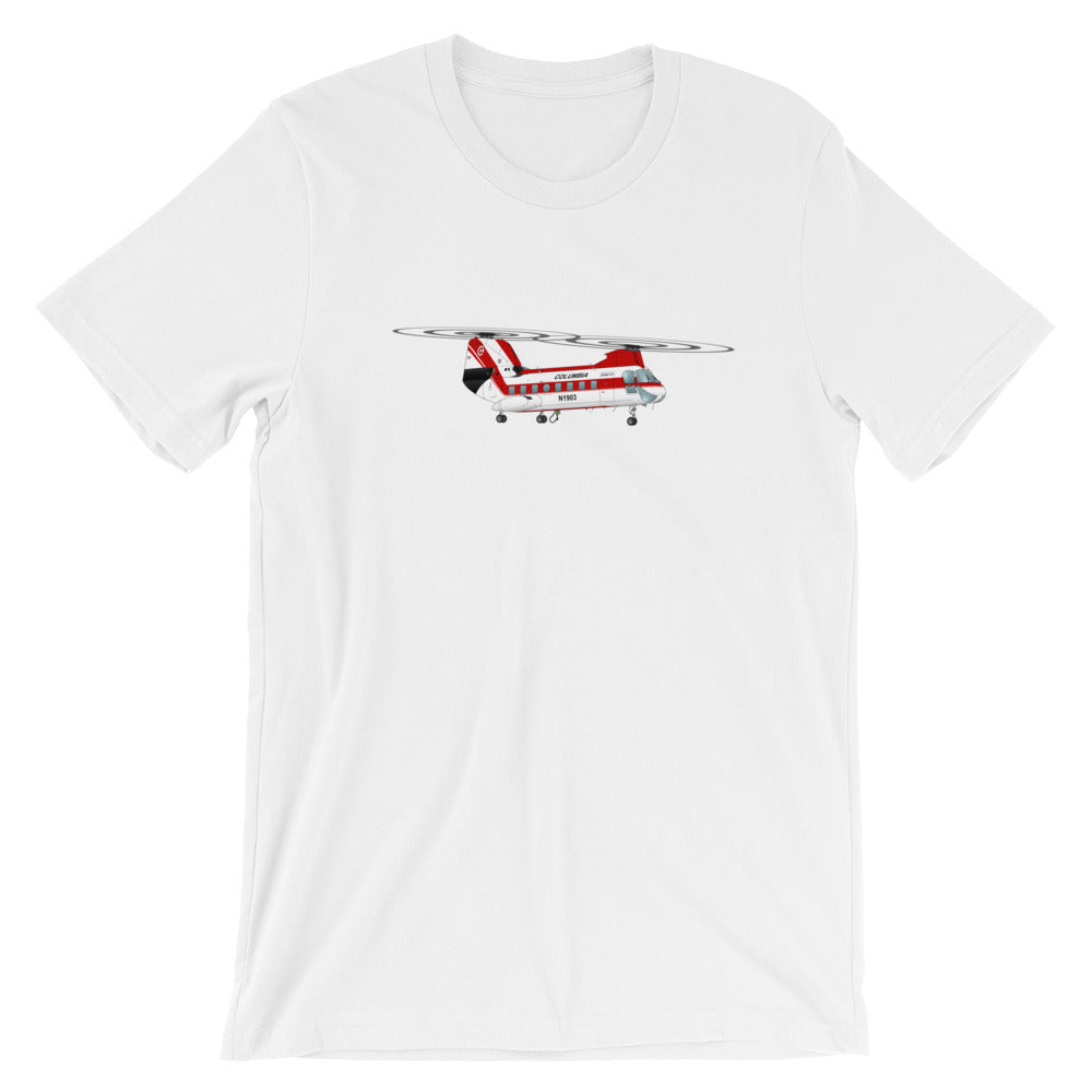 Helicopter Design (Red/Black) T-shirt - HELI2F5BV107II-RB1