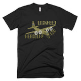 Lockheed USAF C-130E Hercules Airplane T-shirt- Personalized with N#