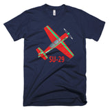 Sukhoi SU-29 Airplane T-shirt- Personalized with N#