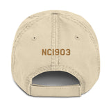 Airplane Embroidered Distressed Cap (AIRJ5I381-B4)- Personalized with Your N#