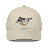 Ahoy! (BOATTHRSA) Embroidered Organic Cap