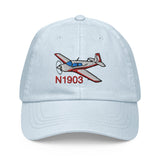Custom Mooney Pastel Baseball Hat (AIRDFFM20K-RBG1) - Add Your N#