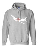 Custom Aviation Gildan Hoodie - Personalized w/ your Airplane Aircraft