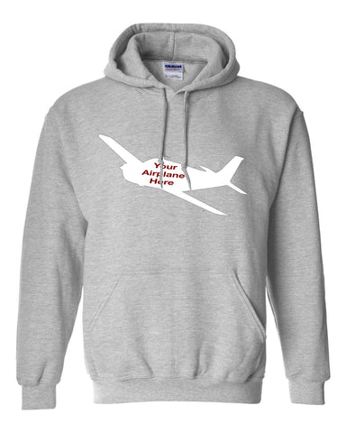Custom Aviation Gildan Hoodie - Personalized w/ your Airplane Aircraft