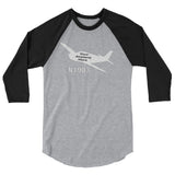 Custom 3/4 Sleeve Raglan Shirt