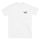 Airplane Embroidered Gildan 6400 Shirt (AIR2554L3-BR2) - Add your N#
