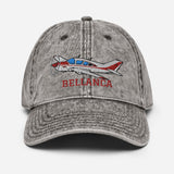 Bellanca Super Viking Airplane Embroidered Vintage Hat  - Add your N#