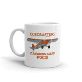 Cubcrafters Carbon Cub FX3 Airplane Custom Mug - Add your N#