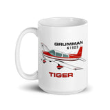 Grumman American Tiger Custom Airplane Custom Mug - Add your N#