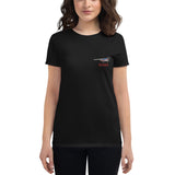 Embroidered Gildan 880 Women's short sleeve t-shirt