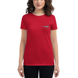 Embroidered Gildan 880 Women's short sleeve t-shirt